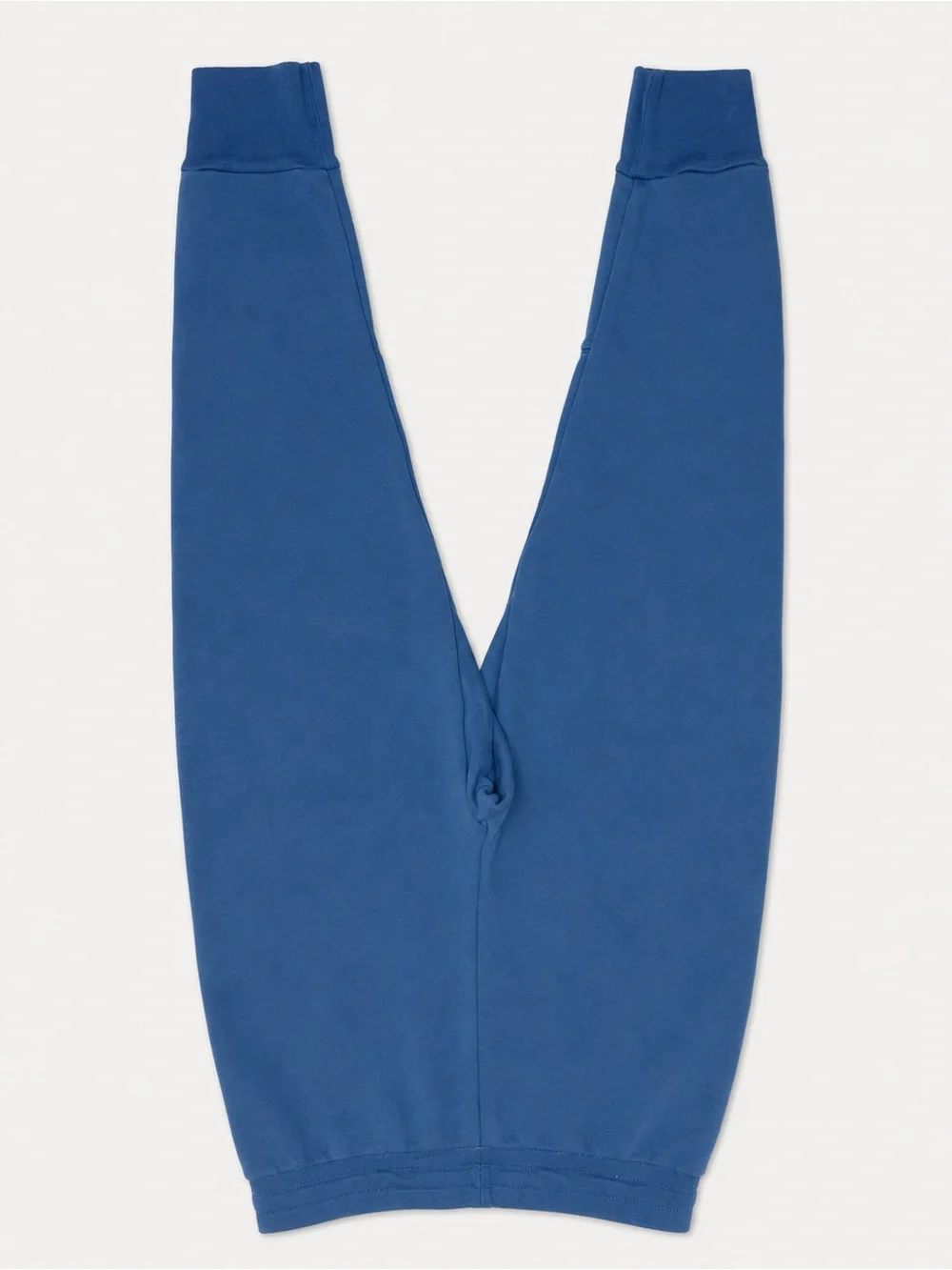 Adidas Men’s Blue Joggers with White Drawstring